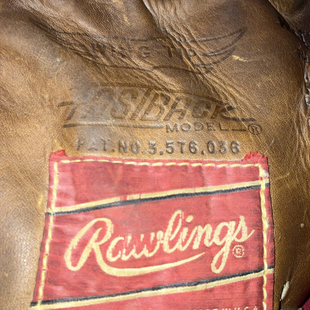 Rawlings Brooks Robinson XFCB 17 Deep Well Pocket LHT Baseball Glove 1970s - Picture 3 of 10
